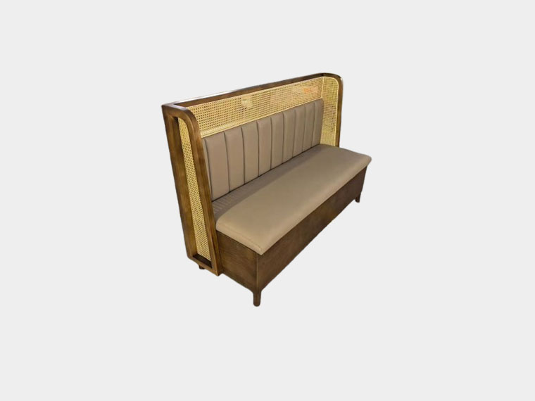 Baked-Paint-Rattan-Booth-Seat5