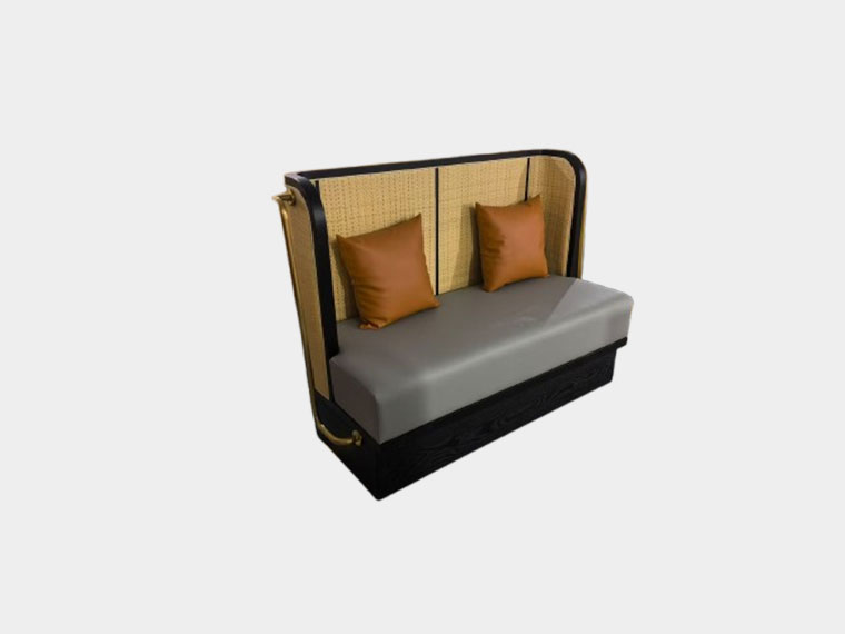Baked-Paint-Rattan-Booth-Seat9